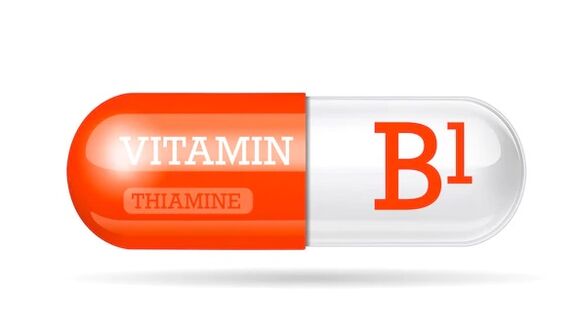 A Oculax B1-vitamint (tiamint) tartalmaz