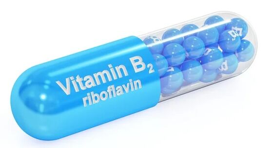 A Oculax B2-vitamint tartalmaz